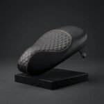 Custom Zadelhoes / Buddyseat Cover Vespa Sprint - Audi RS - Zwart - Afbeelding 3