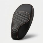 Custom Zadelhoes / Buddyseat Cover Vespa Sprint - Audi RS - Zwart